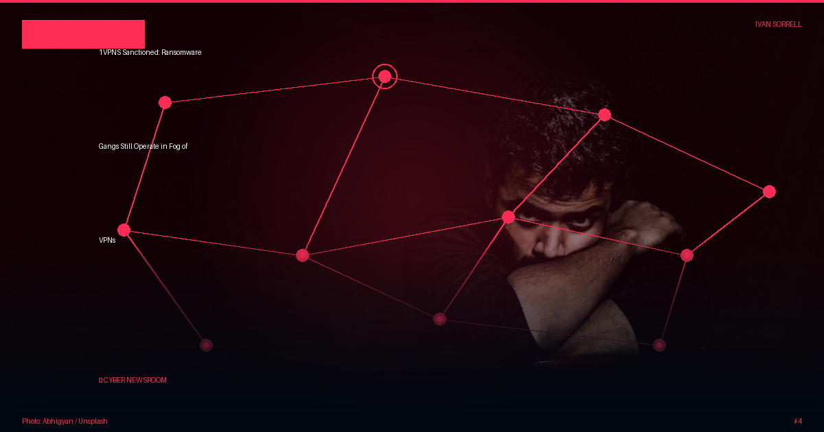 1VPNS Sanctioned: Ransomware Gangs Still Operate in Fog of VPNs