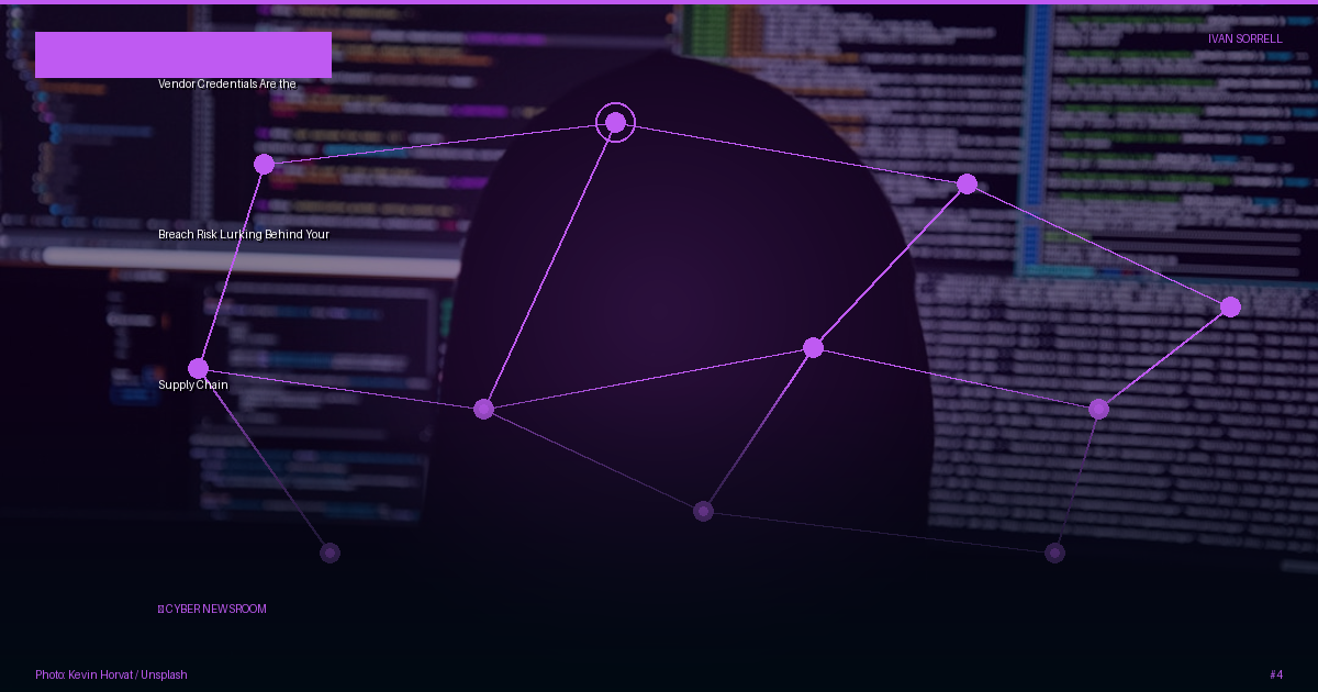 Vendor Credentials Are the Breach Risk Lurking Behind Your Supply Chain