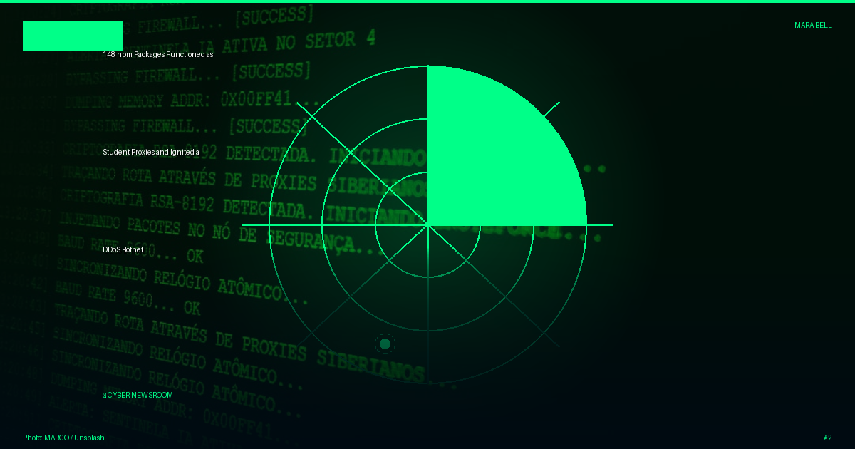 148 npm Packages Functioned as Student Proxies and Ignited a DDoS Botnet