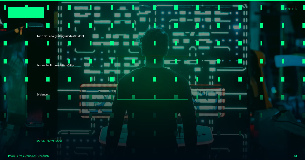 148 npm Packages Disguised as Student Proxies Are No Joke — Here’s the Evidence