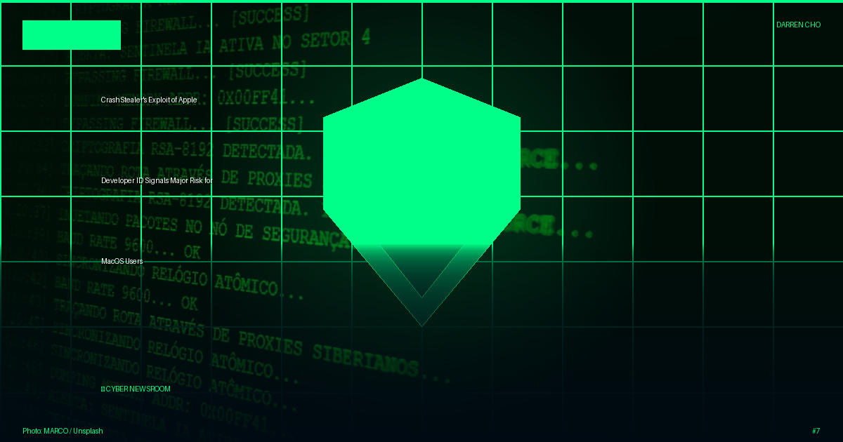 CrashStealer's Exploit of Apple Developer ID Signals Major Risk for MacOS Users