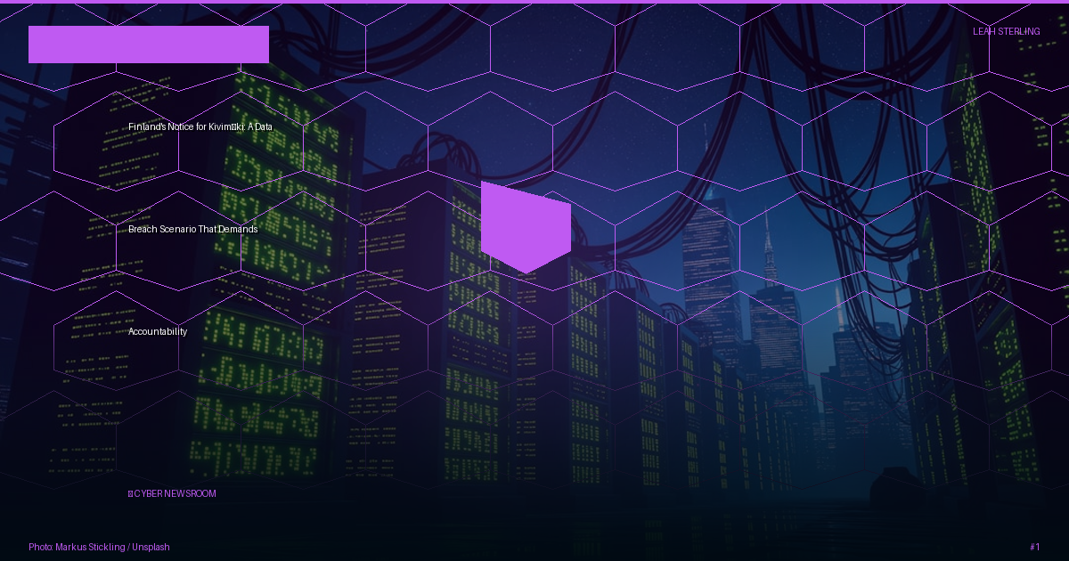 Finland's Notice for Kivimäki: A Data Breach Scenario That Demands Accountability
