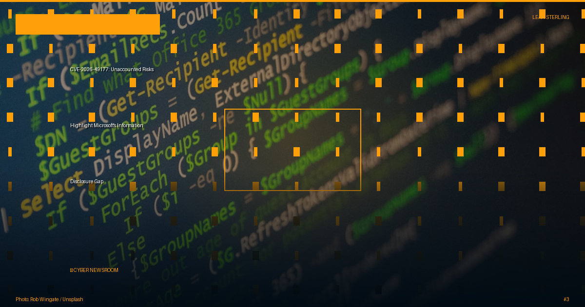 CVE-2026-49177: Unaccounted Risks Highlight Microsoft's Information Disclosure Gap
