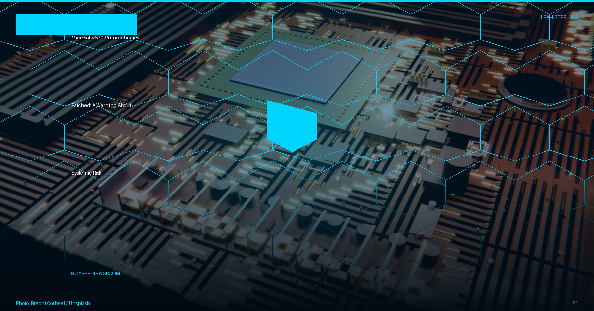 Microsoft's 570 Vulnerabilities Patched: A Warning About Systemic Risk