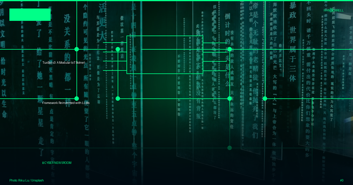 TuxBot v3: A Modular IoT Botnet Framework Reinvented with LLMs
