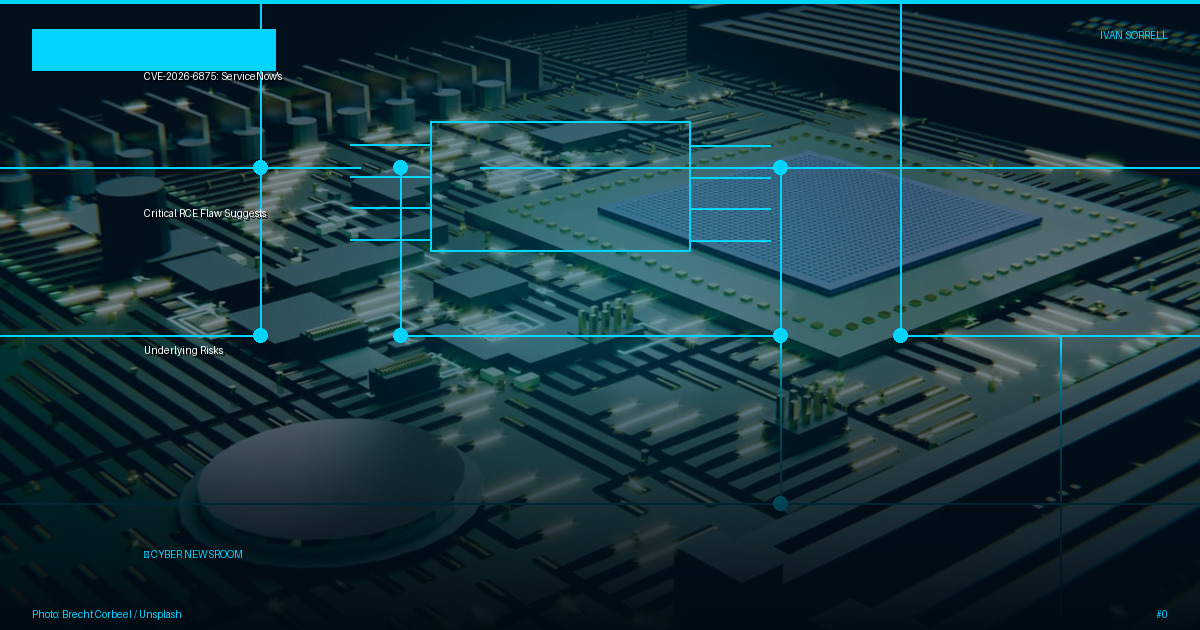 CVE-2026-6875: ServiceNow's Critical RCE Flaw Suggests Underlying Risks