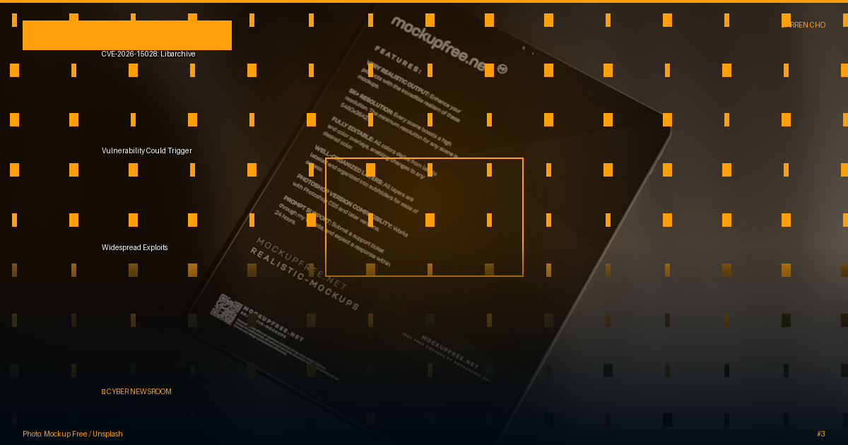 CVE-2026-15028: Libarchive Vulnerability Could Trigger Widespread Exploits