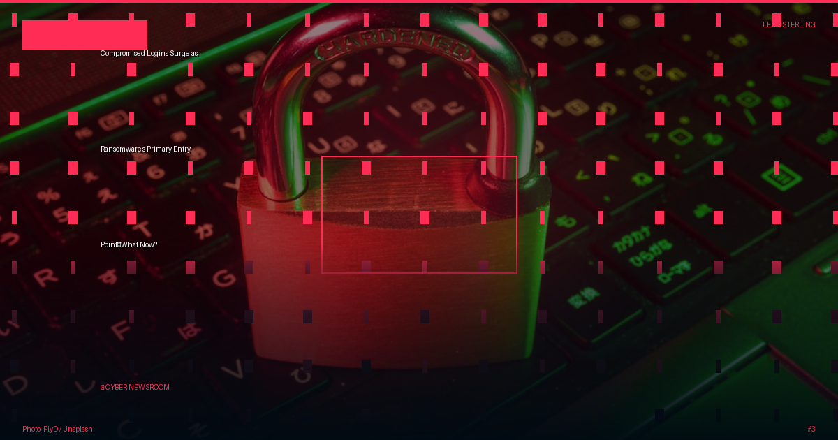 Compromised Logins Surge as Ransomware's Primary Entry Point—What Now?