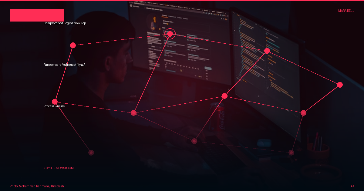 Compromised Logins Now Top Ransomware Vulnerability — A Process Failure