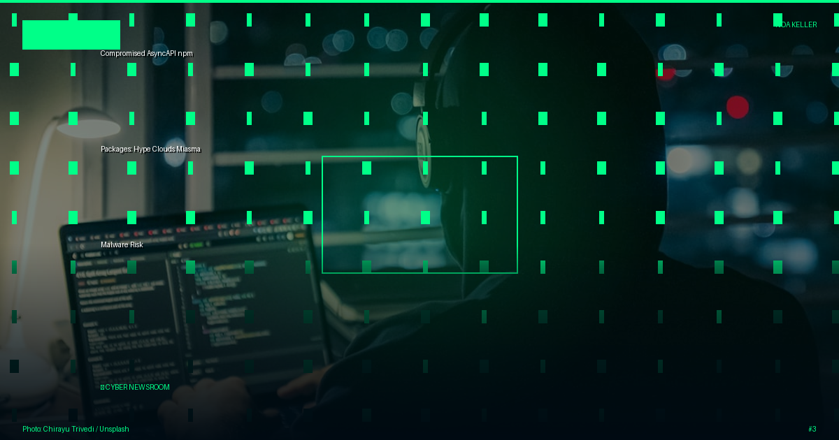 Compromised AsyncAPI npm Packages: Hype Clouds Miasma Malware Risk