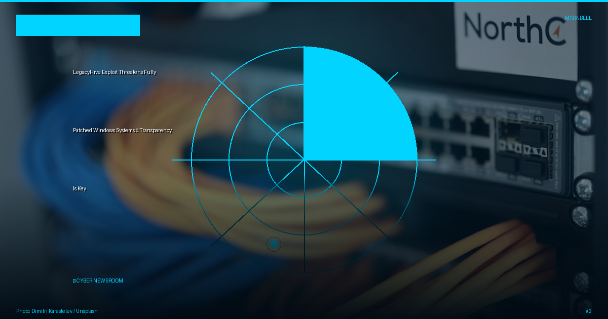 LegacyHive Exploit Threatens Fully Patched Windows Systems — Transparency Is Key