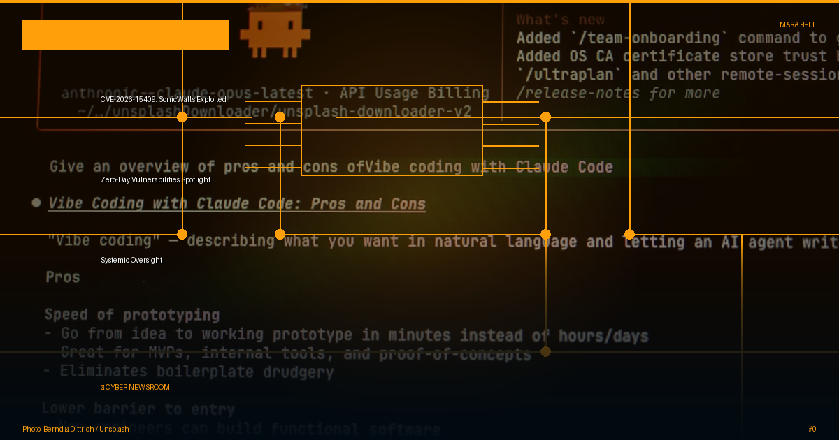 CVE-2026-15409: SonicWall's Exploited Zero-Day Vulnerabilities Spotlight Systemic Oversight