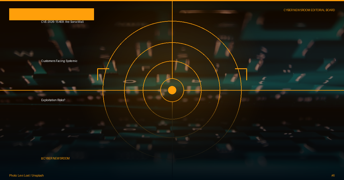 CVE-2026-15409: Are SonicWall Customers Facing Systemic Exploitation Risks?