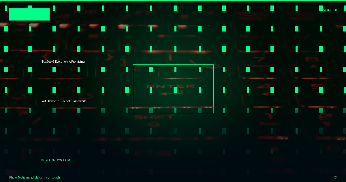 TuxBot v3 Evolution: A Promising Yet Flawed IoT Botnet Framework