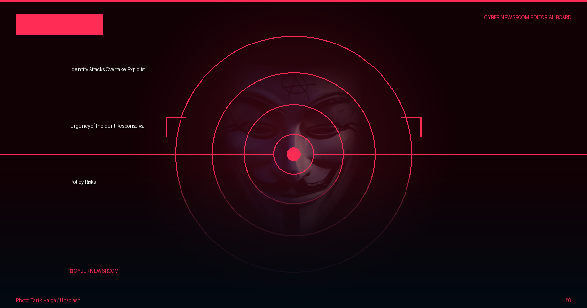 Identity Attacks Overtake Exploits: Urgency of Incident Response vs. Policy Risks