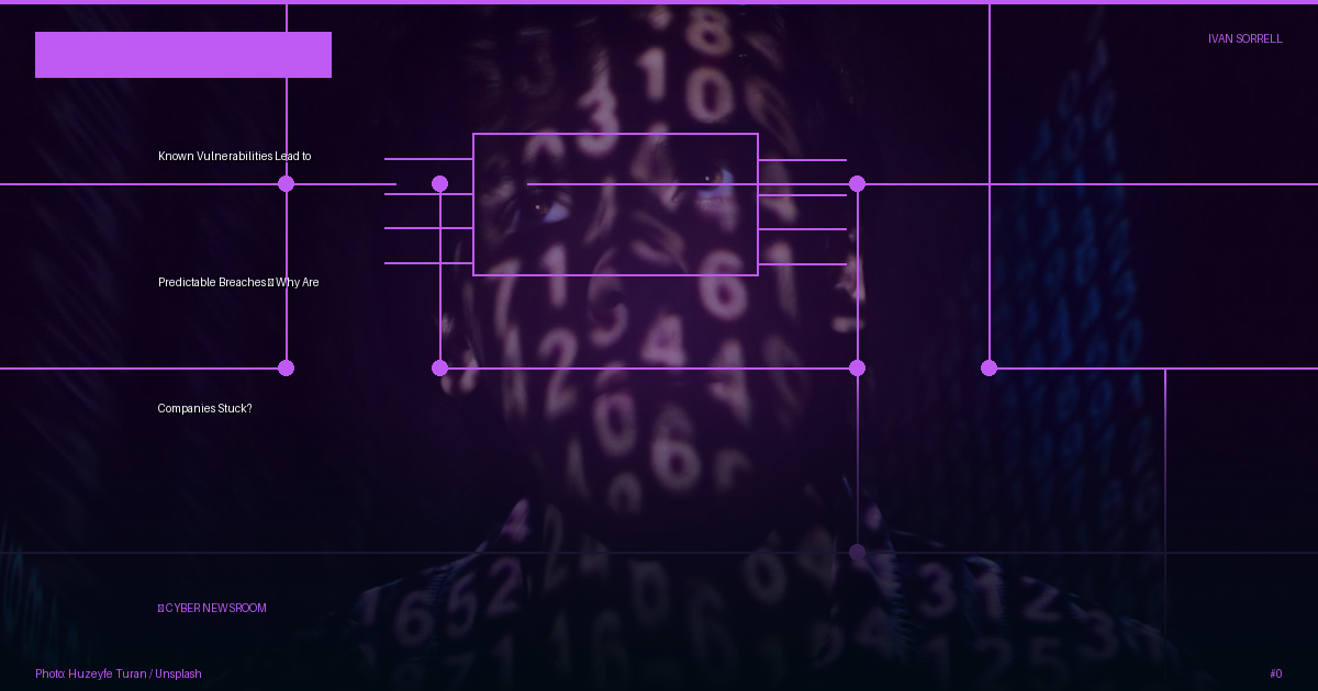Known Vulnerabilities Lead to Predictable Breaches — Why Are Companies Stuck?
