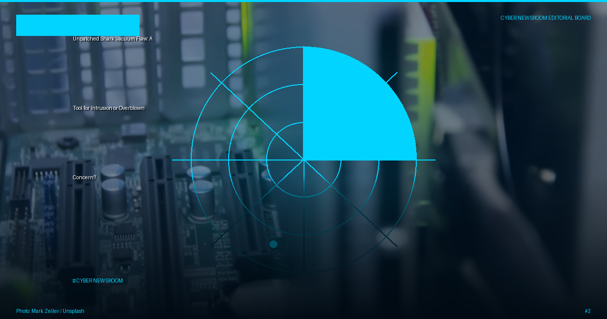 Unpatched Shark Vacuum Flaw: A Tool for Intrusion or Overblown Concern?