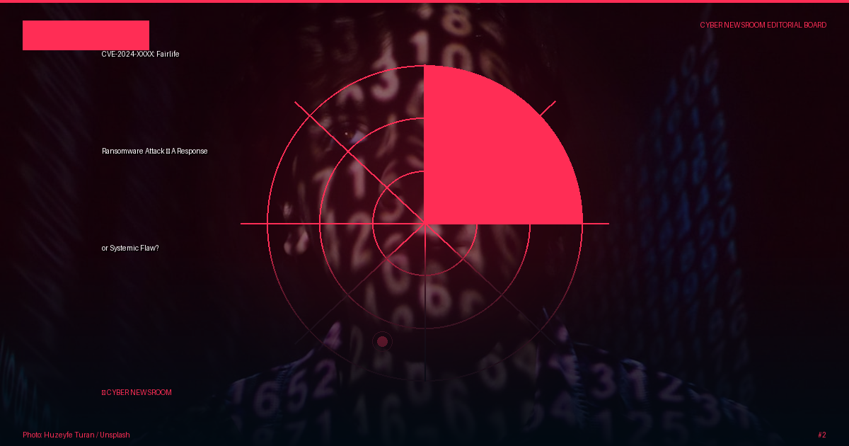 CVE-2024-XXXX: Fairlife Ransomware Attack — A Response or Systemic Flaw?