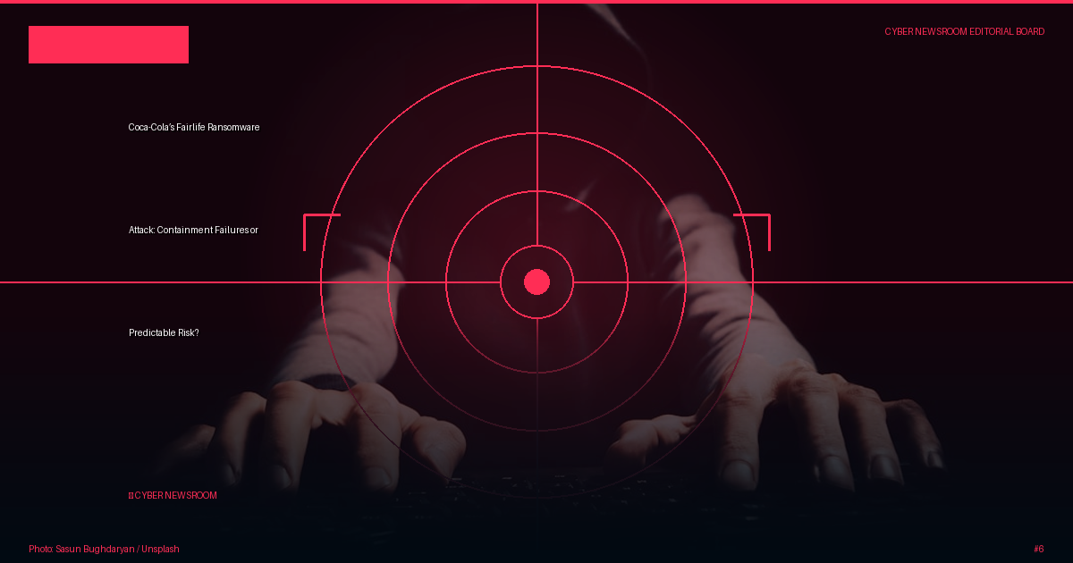 Coca-Cola’s Fairlife Ransomware Attack: Containment Failures or Predictable Risk?