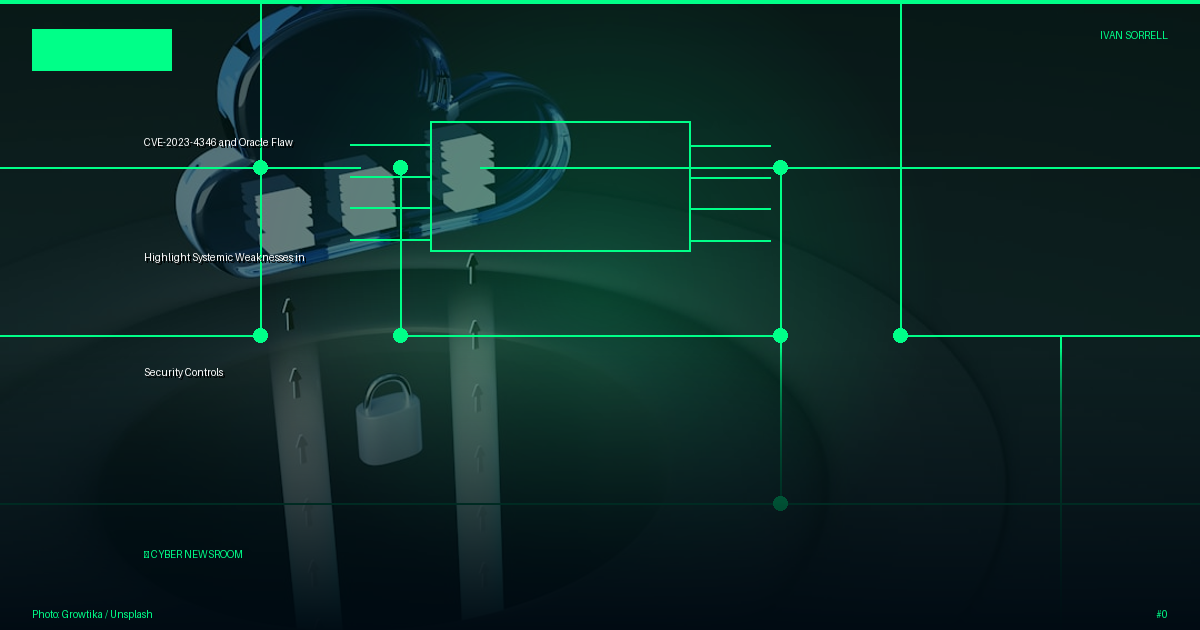 CVE-2023-4346 and Oracle Flaw Highlight Systemic Weaknesses in Security Controls