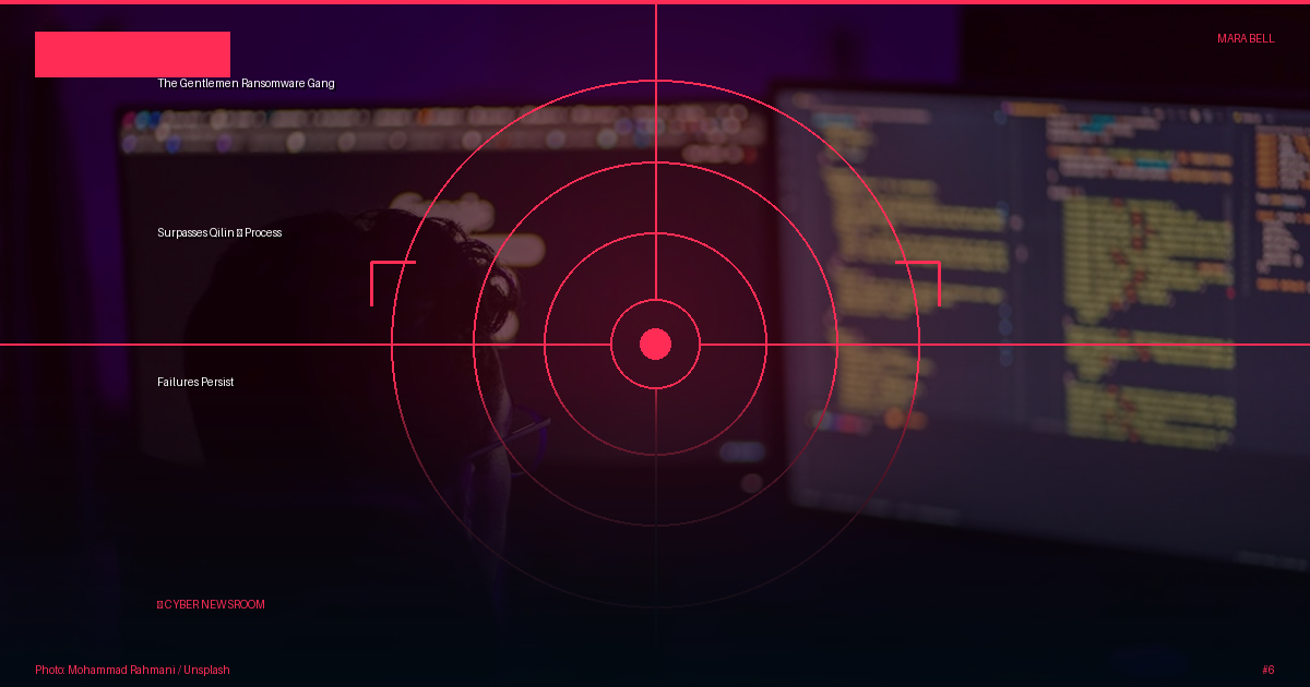 The Gentlemen Ransomware Gang Surpasses Qilin — Process Failures Persist