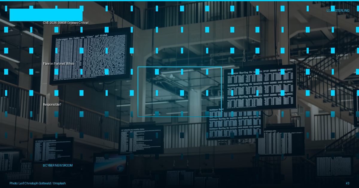 CVE-2026-39808 Exposes Critical Flaw in Fortinet: Who's Responsible?