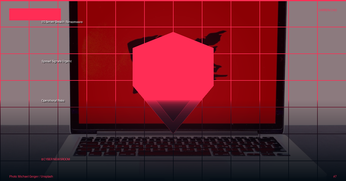 IIS Server Breach: Ransomware Spread Signals Urgent Operational Risks
