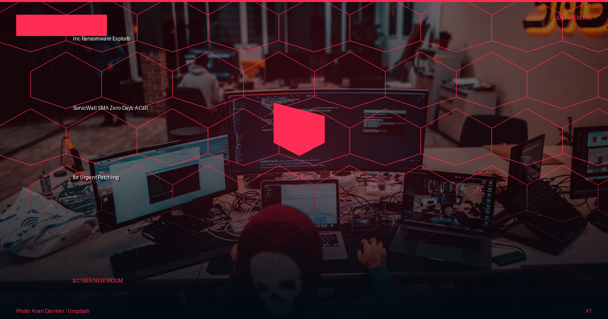 Inc Ransomware Exploits SonicWall SMA Zero-Days: A Call for Urgent Patching