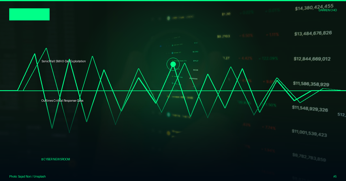 SonicWall SMA 0-Day Exploitation Outlines Critical Response Gaps