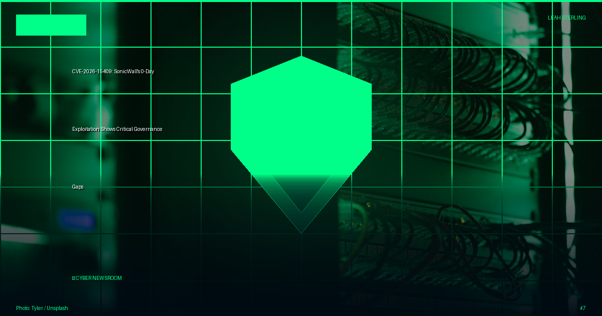 CVE-2026-15409: SonicWall's 0-Day Exploitation Shows Critical Governance Gaps