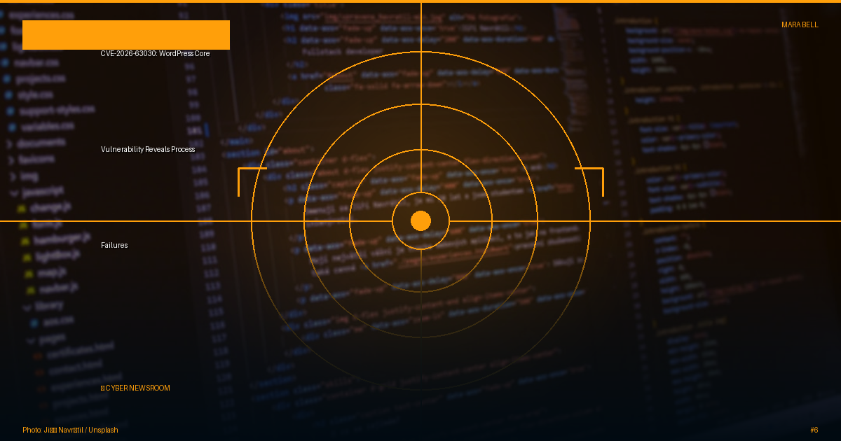 CVE-2026-63030: WordPress Core Vulnerability Reveals Process Failures