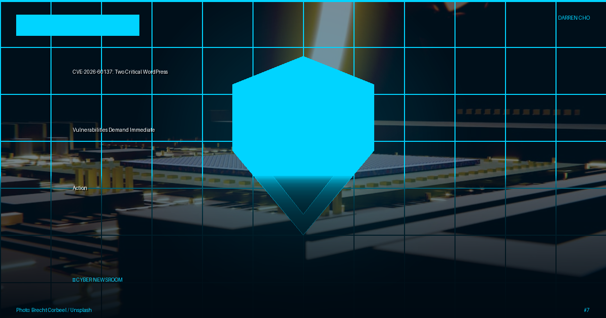 CVE-2026-60137: Two Critical WordPress Vulnerabilities Demand Immediate Action
