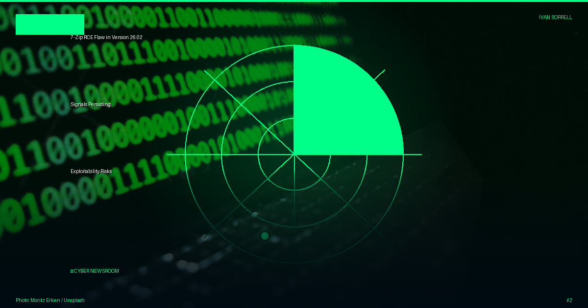 7-Zip RCE Flaw in Version 26.02 Signals Persisting Exploitability Risks