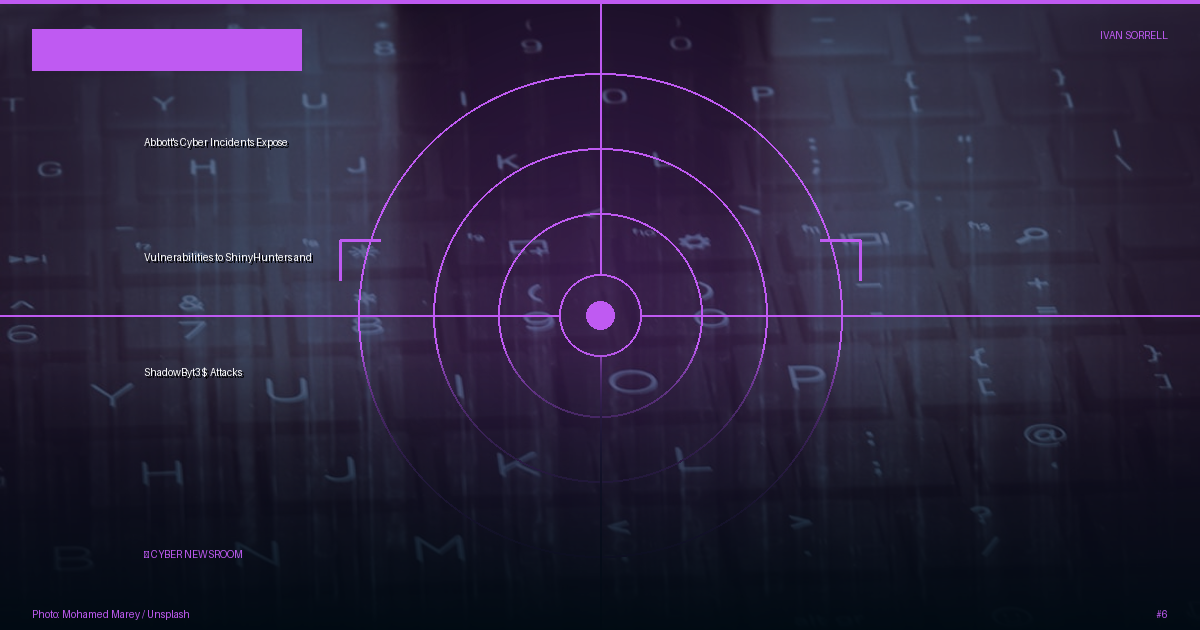 Abbott's Cyber Incidents Expose Vulnerabilities to ShinyHunters and ShadowByt3$ Attacks