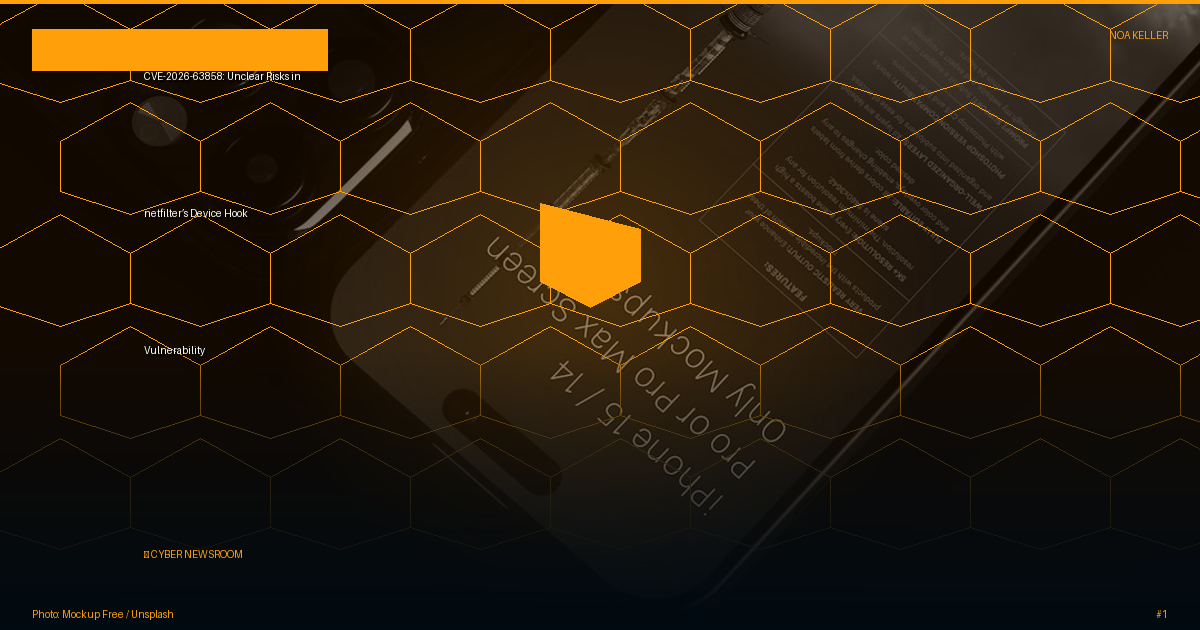 CVE-2026-63858: Unclear Risks in netfilter’s Device Hook Vulnerability