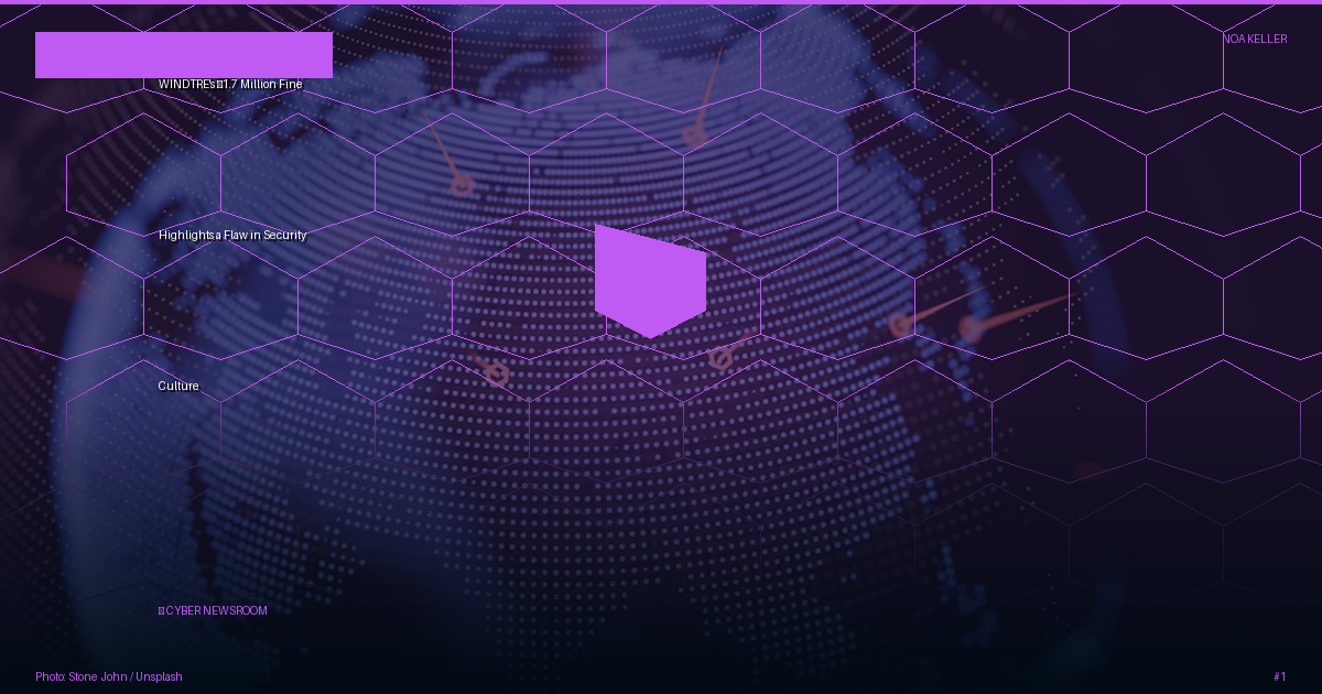 WINDTRE's €1.7 Million Fine Highlights a Flaw in Security Culture