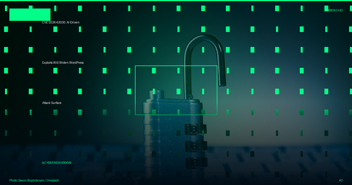 CVE-2026-63030: AI-Driven Exploits Will Widen WordPress Attack Surface