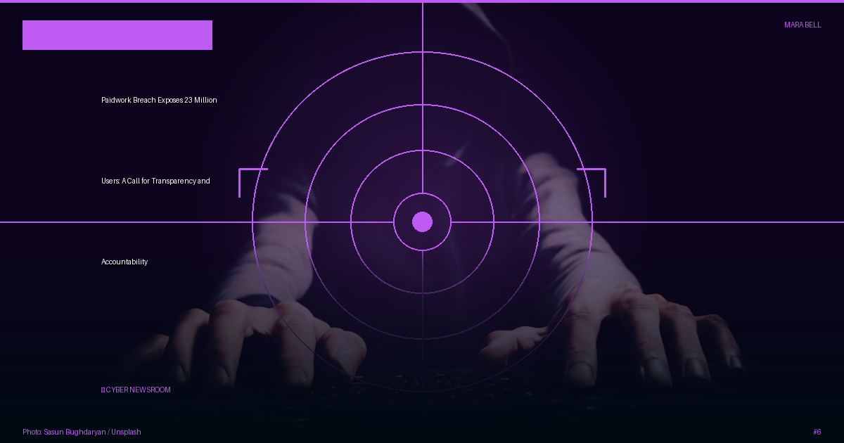 Paidwork Breach Exposes 23 Million Users: A Call for Transparency and Accountability