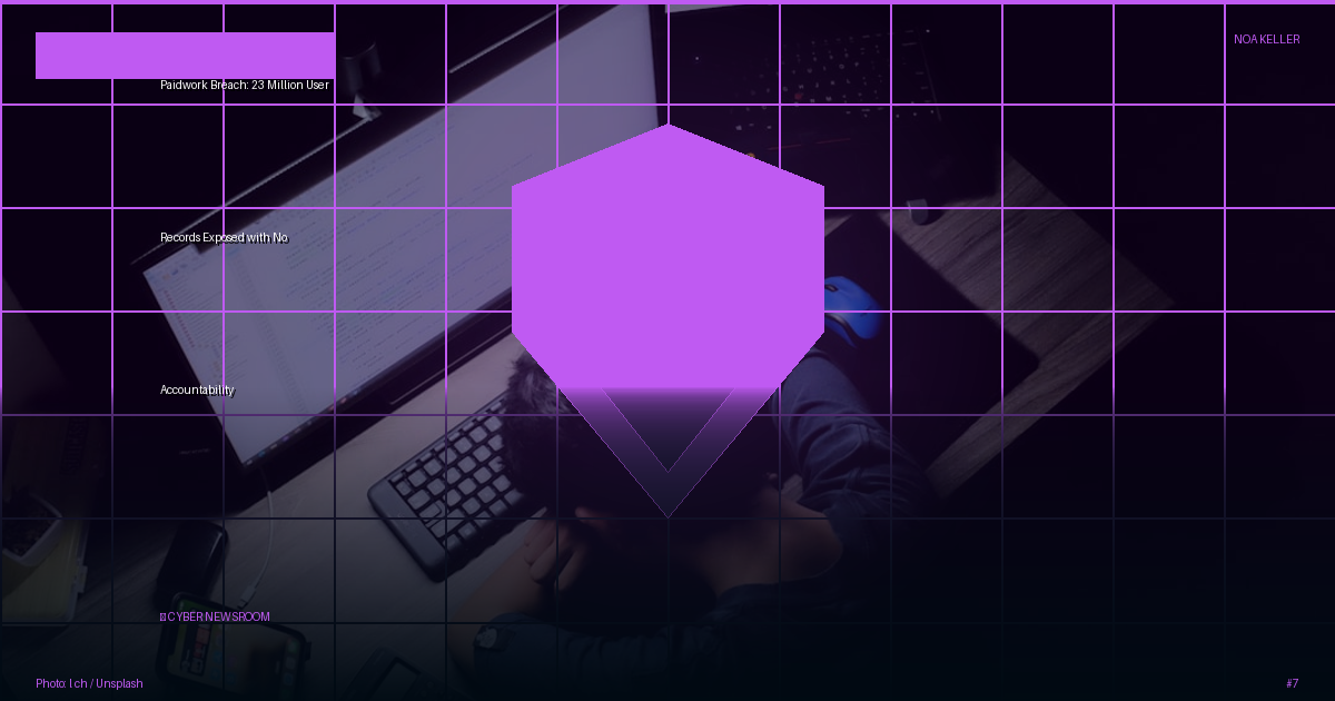 Paidwork Breach: 23 Million User Records Exposed with No Accountability