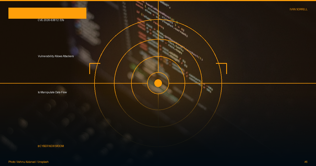 CVE-2026-63812: f2fs Vulnerability Allows Attackers to Manipulate Data Flow