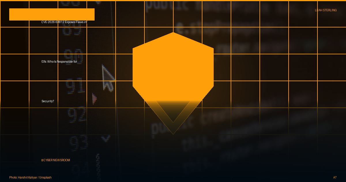 CVE-2026-63812 Exposes Flaws in f2fs: Who Is Responsible for Security?