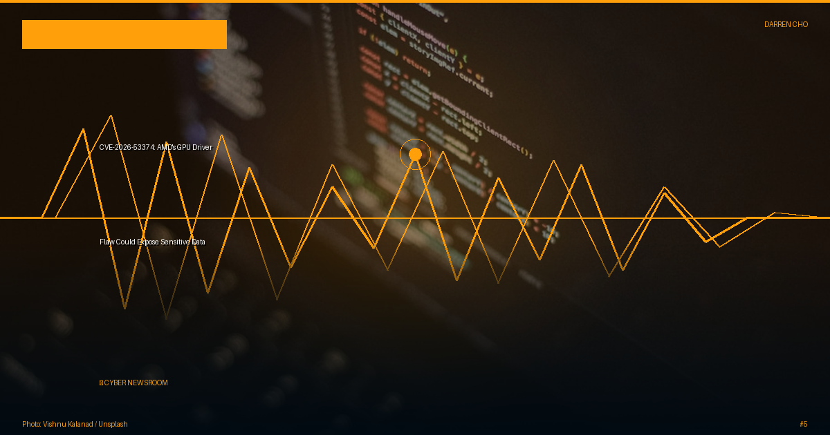 CVE-2026-53374: AMD's GPU Driver Flaw Could Expose Sensitive Data