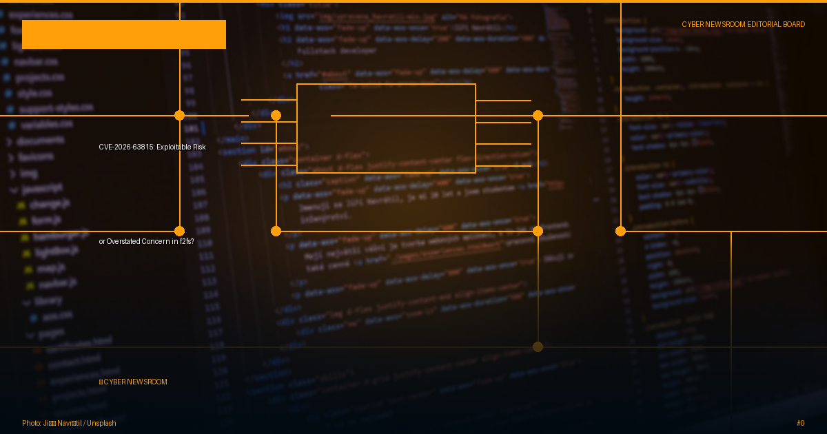 CVE-2026-63815: Exploitable Risk or Overstated Concern in f2fs?