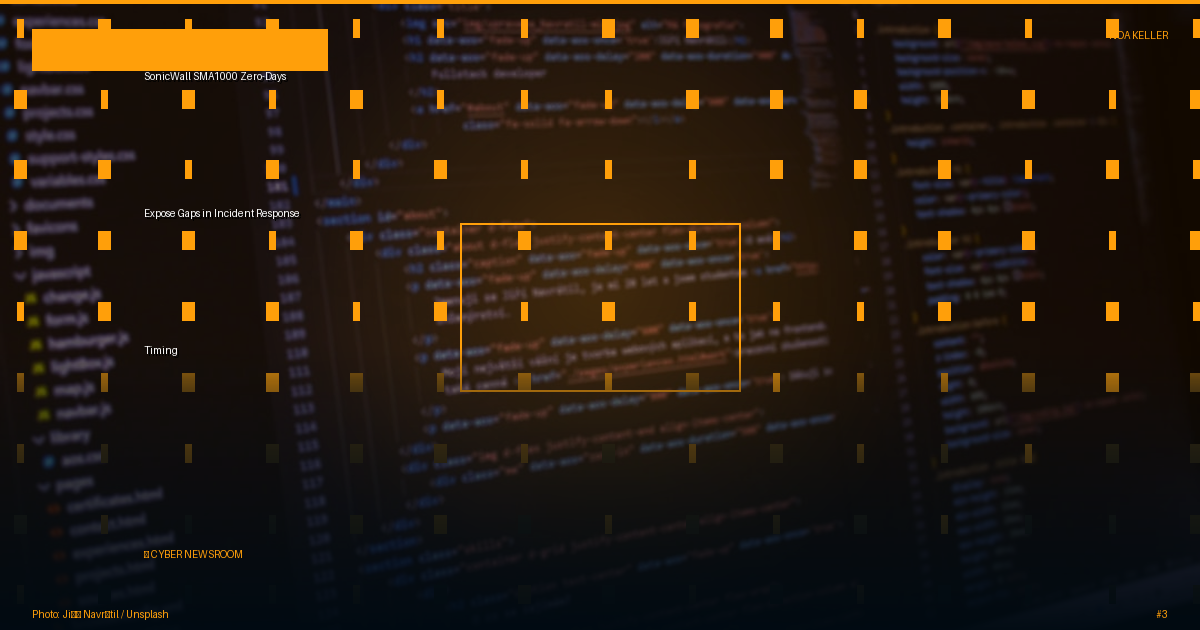 SonicWall SMA1000 Zero-Days Expose Gaps in Incident Response Timing