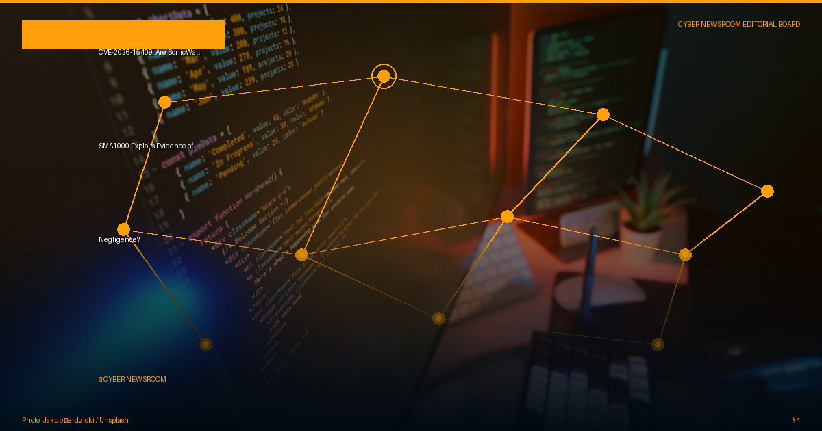 CVE-2026-15409: Are SonicWall SMA1000 Exploits Evidence of Negligence?