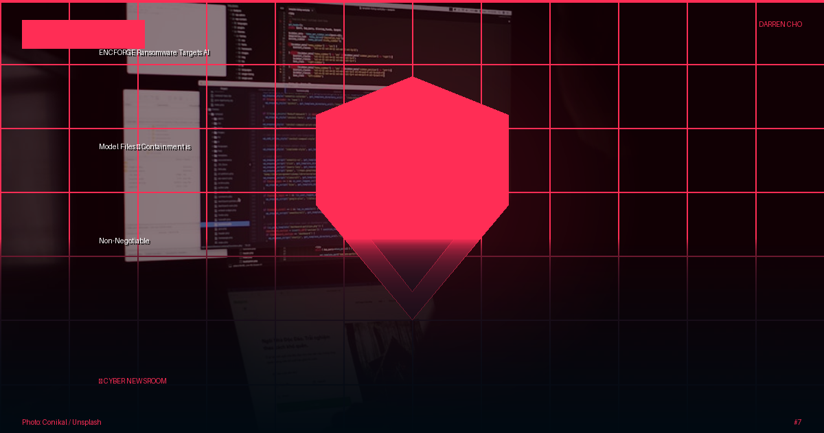 ENCFORGE Ransomware Targets AI Model Files — Containment is Non-Negotiable