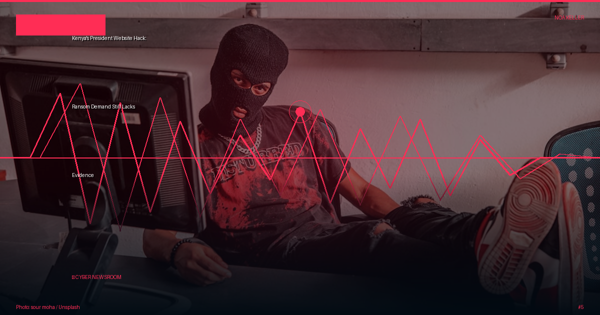 Kenya's President Website Hack: Ransom Demand Still Lacks Evidence