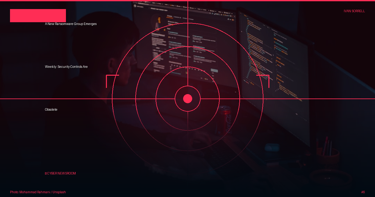 A New Ransomware Group Emerges Weekly: Security Controls Are Obsolete