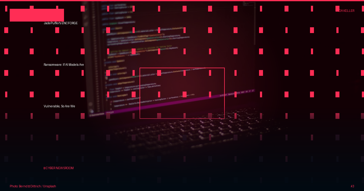 JadePuffer's ENCFORGE Ransomware: If AI Models Are Vulnerable, So Are We