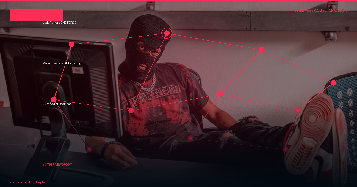 JadePuffer’s ENCFORGE Ransomware: Is AI Targeting Justified or Reckless?
